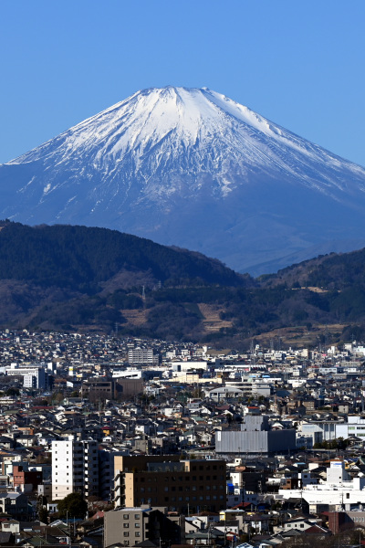 弘法山展望所からの富士山