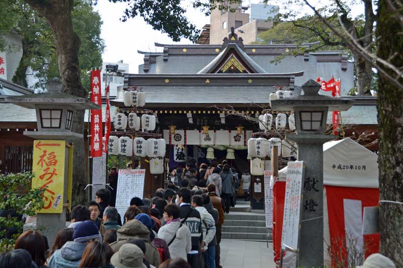 櫛田神社 初詣