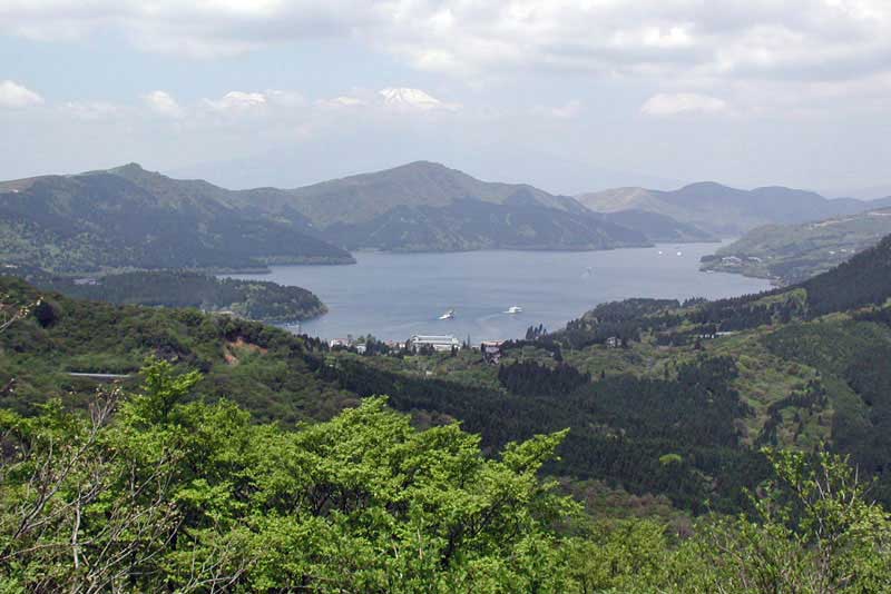 芦ノ湖の眺望
