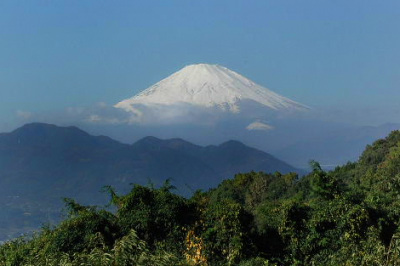 富士見塚からの富士山