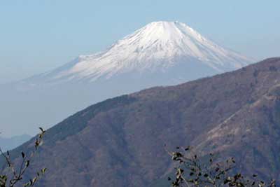 イタツミ尾根からの富士山