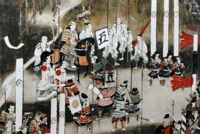 「長篠の戦い」絵図