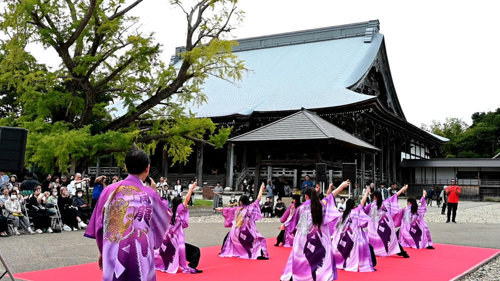 高岡龍谷高校 YOSAKOI演技