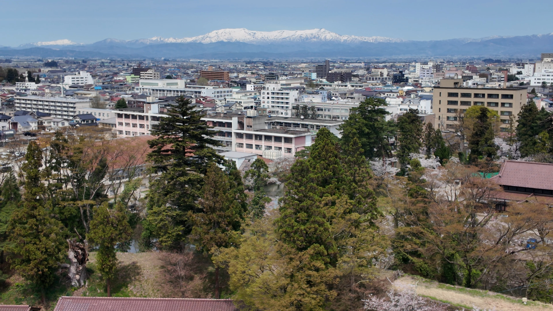天守からの眺め