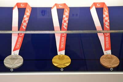 東京2020パラリンピック入賞メダル