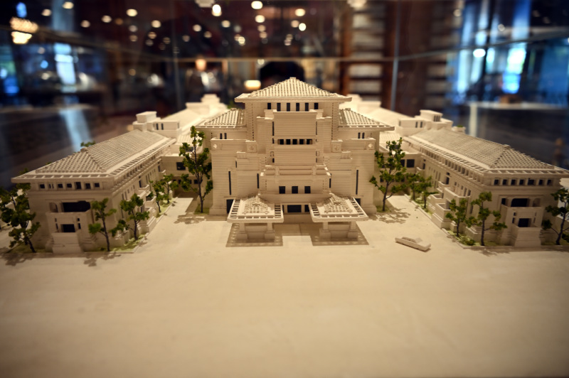 帝国ホテル(2代目)の模型