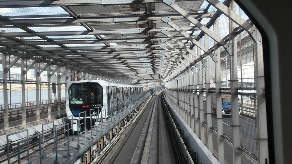 ゆりかもめの車窓