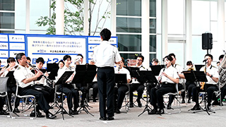 神奈川県警察音楽隊(横浜市役所アトリウム ミニコンサート)