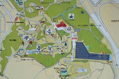 金沢自然公園 案内図