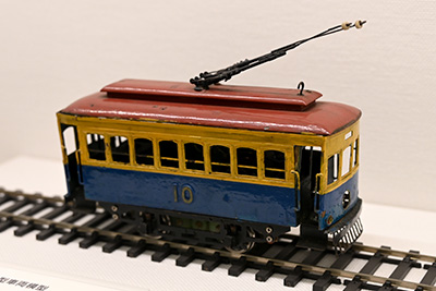 横浜電気鉄道5型車両模型
